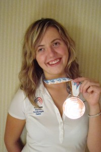 Šťastná medailistka Karina Petrikovičová
