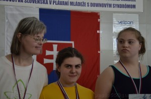 Jadranka Marič na stupni víťazov